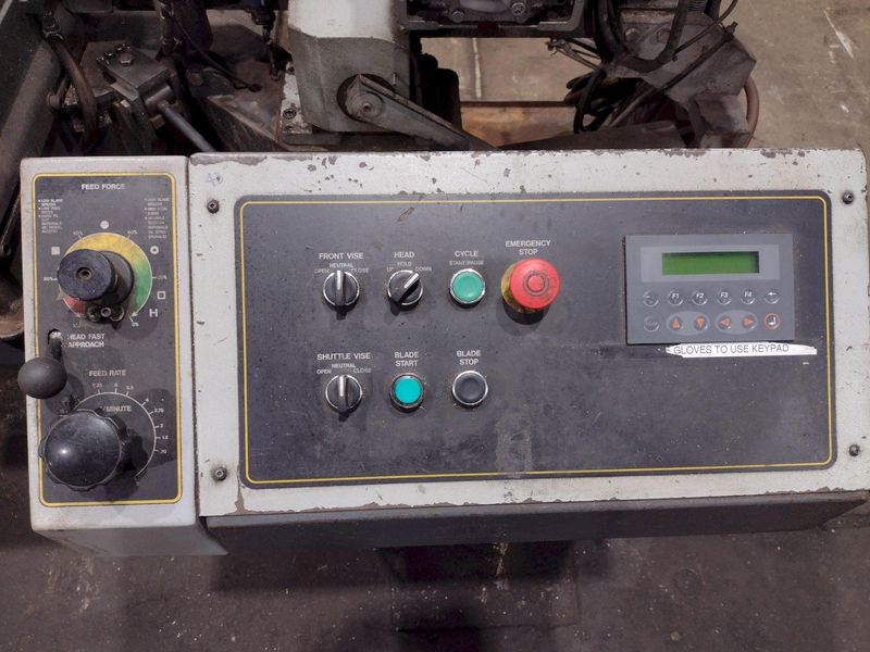 13" x 18" HYD-MECH MODEL #S-20A SERIES III SWIVEL AUTOMATIC HORIZONTAL BANDSAW: STOCK #22768