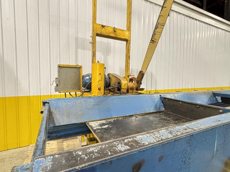 15 HP L&M EQUIPMENT MODEL #HMPC-7-24 CROSS CUT BUNDLE TRAVELING ARCH WOOD BUNDLE SAW WITH CONVEY