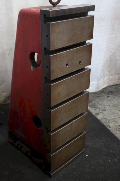 1 SET OF 12" X 36" G & L T SLOTTED ANGLE PLATES: STOCK #75520