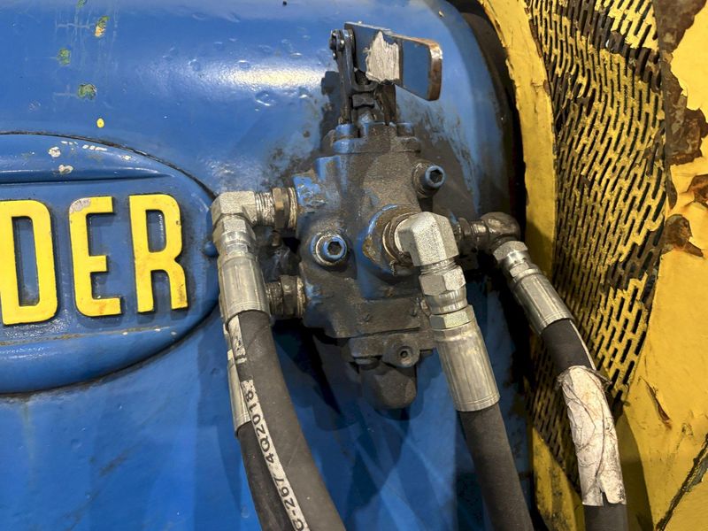 10,000 LB X 36” YODER MOTORIZED UNCOILER COIL REEL: STOCK #22950