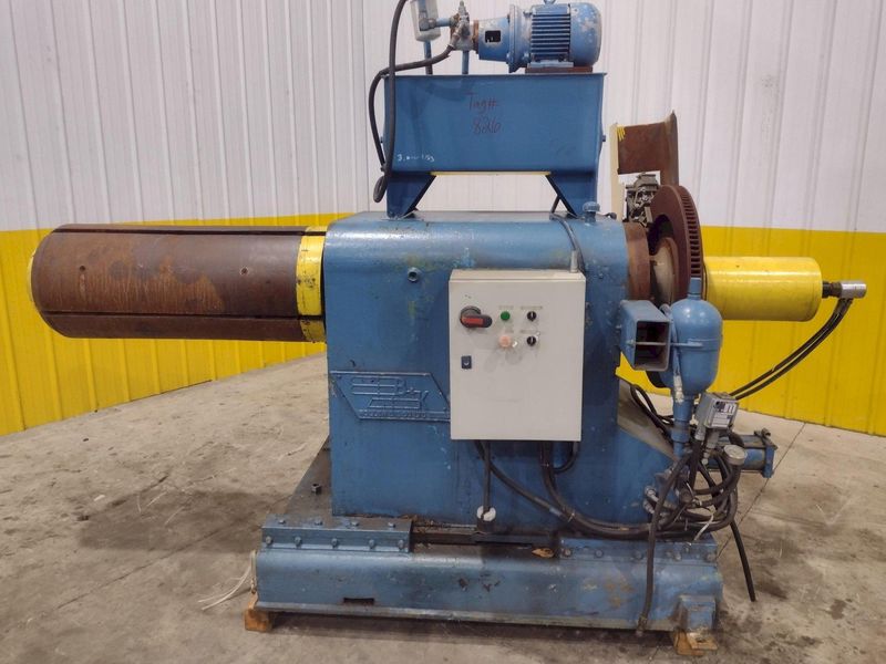 10,000 LB X 42” B&K MOTORIZED UNCOILER COIL REEL : STOCK #22955