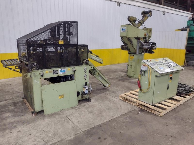 18” X .175”  CWP MODEL #SFAC4-20 SPACE-SAVER AUTOMATIC DOUBLE END SERVO COIL FEED LINE: STOCK #2