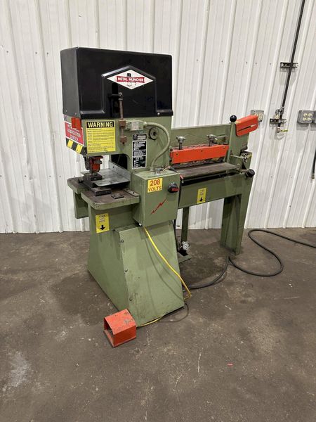 40 TON METAL MUNCHER HYRAULIC IRONWORKER: STOCK #77878