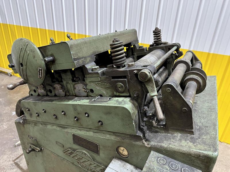 18" x .125" LITTELL MODEL #418HVS-7PD POWERED 7 ROLL COIL STRIP STRAIGHTENER: STOCK #19805