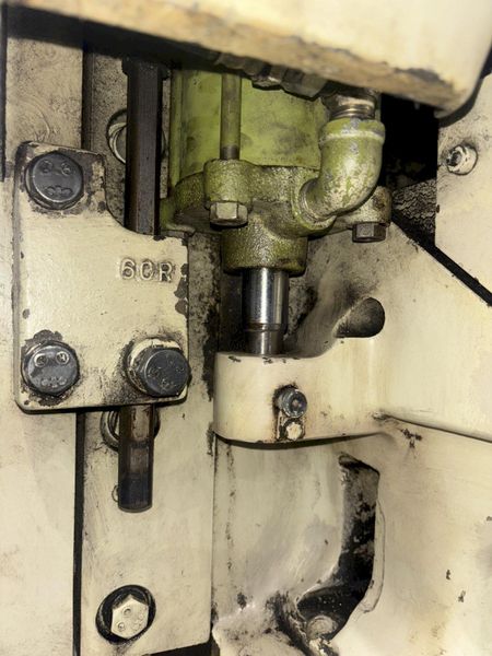 60 TON KOMATSU MODEL #OBS60-2 GAP FRAME STAMPING PRESS: STOCK #23253