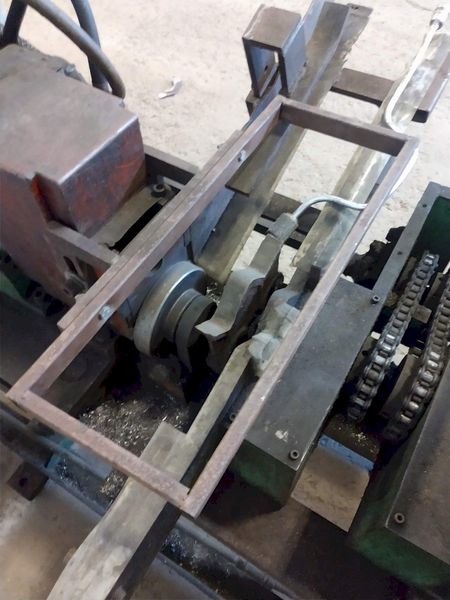 2" X 10' LEMONT MODEL 54557M DOUBLE END TUBE DE-DIMPLER: STOCK #11894