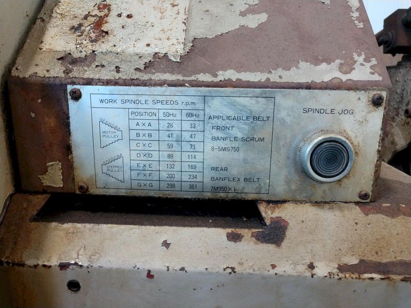 11" X 40" SHIGIYA MODEL #G-30 GU30B100A CYLINDRICAL GRINDER: STOCK 12525
