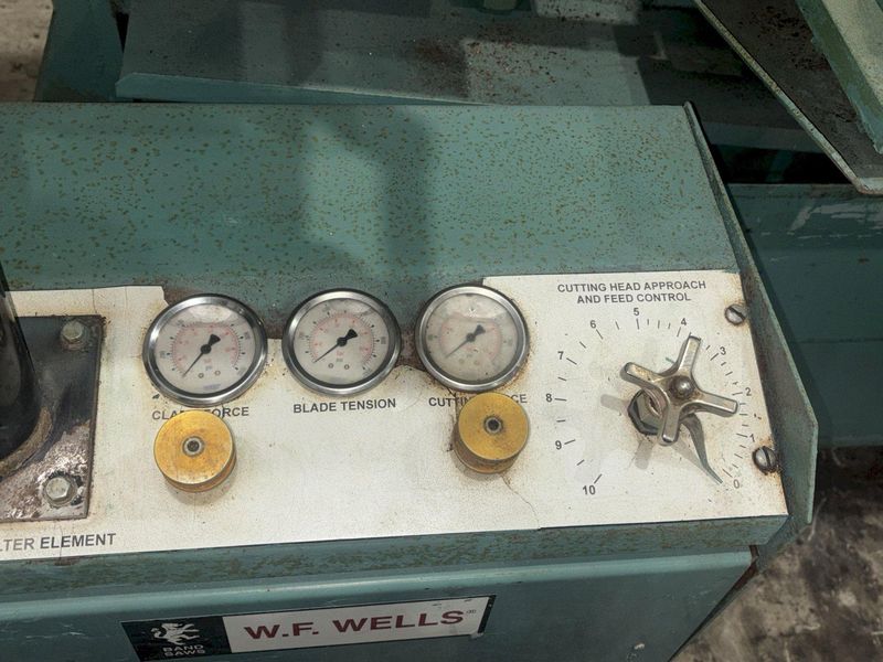 16" x 20" W.F. WELLS (NEW 2023) MODEL F-1620-A CNC AUTOMATIC HORIZONTAL BANDSAW W/ BUNDLING: STO