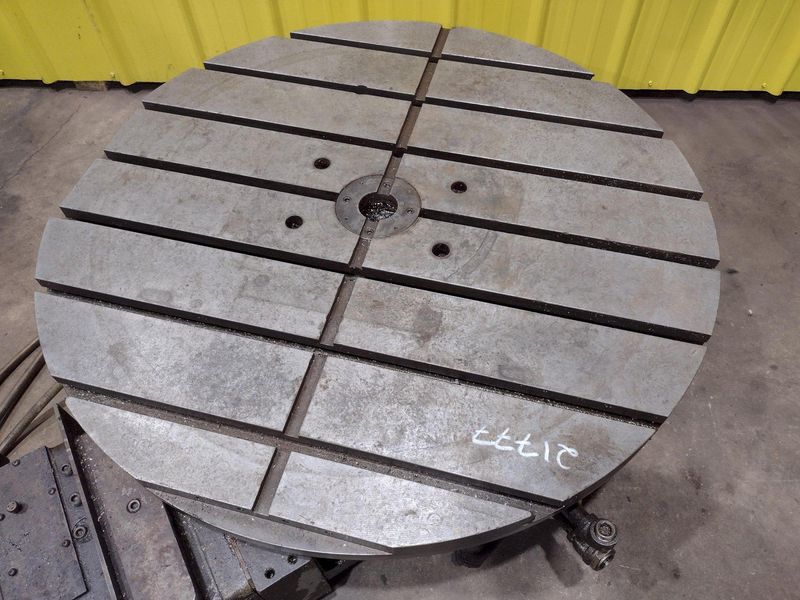 42” SUNDSTRAND POWERED ROTARY TABLE: STOCK #21777