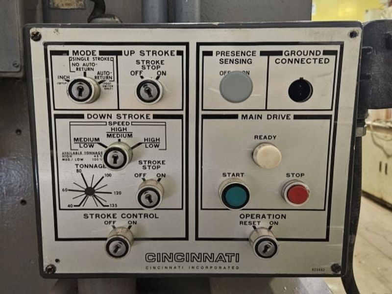 1981 Cincinnati 90CB X 8 Hydraulic Press Brake (#5855)