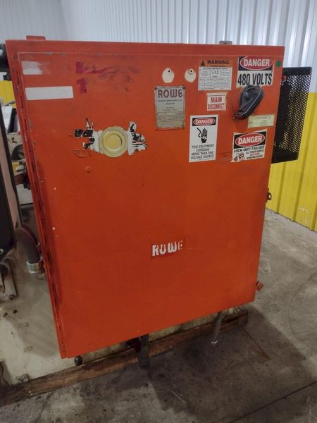 48" x 14 GA ROWE 7 ROLL POWERED COIL STRAIGHTENER: STOCK #22749