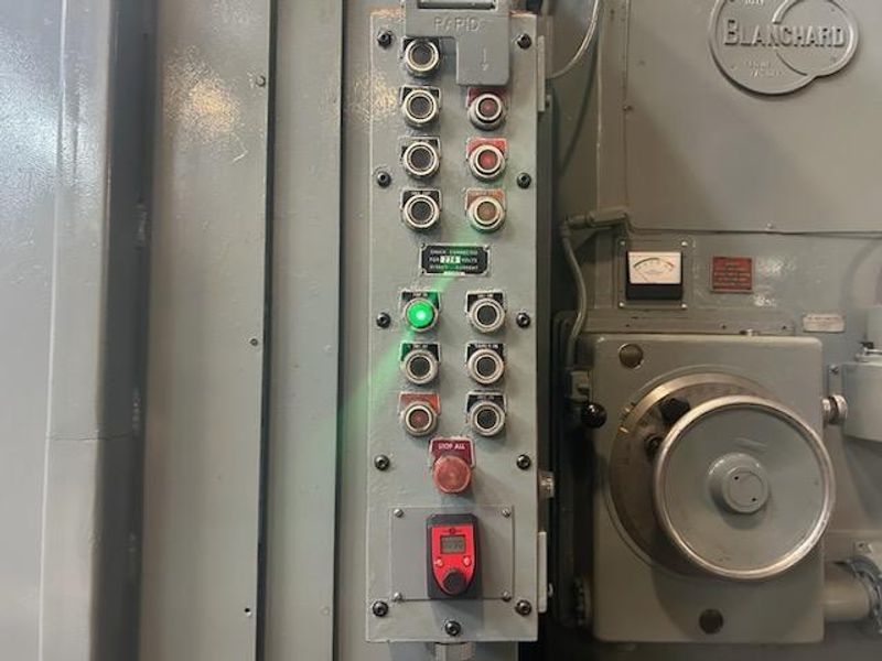 Blanchard #32HD-60, 200 HP, 60" Geared Head Vertical Spindle Rotary Surface Grinder, 73', Certif