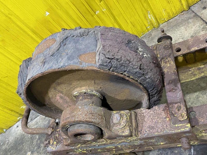60 TON WELDWIRE MODEL #WER-60  POWERED TANK TURNING ROLLS WITH IDLER: STOCK #16907