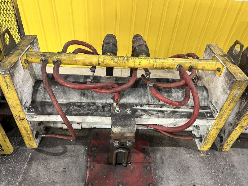 500 kw AMERICAN INDUCTION HEATING 2 COIL BILLIT HEATING SYSTEM, WITH FEEDER & CONTROLS: STOCK #2