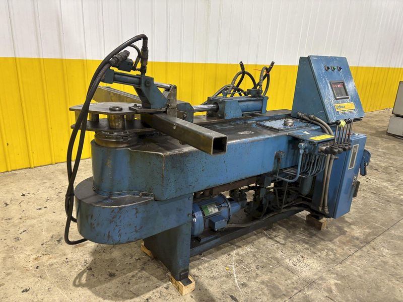 2" WALLACE MODEL #1002 PROGRAMMABLE HYDRAULIC PIPE & TUBE BENDER: STOCK #23183