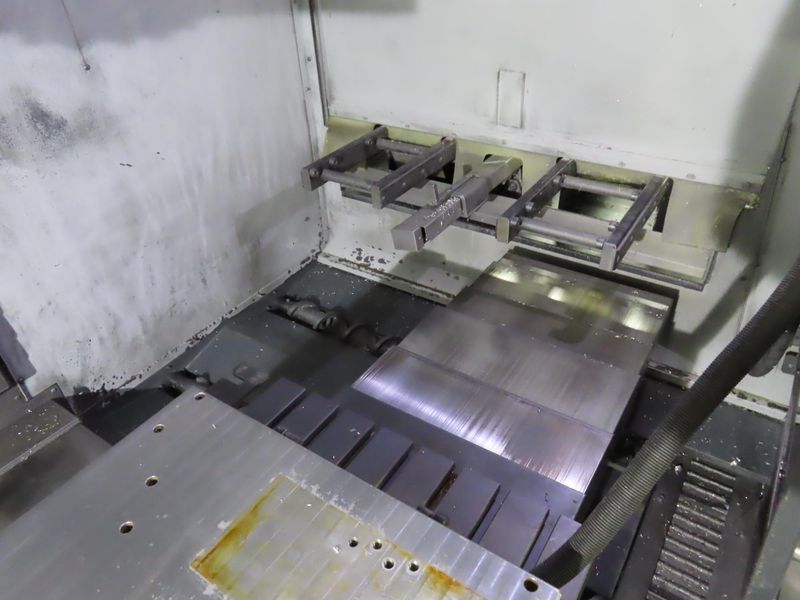 Haas VF-3SSYT CNC Vertical Machining Center with Midaco Pallet Changer, Thru Spindle Coolant, Probing