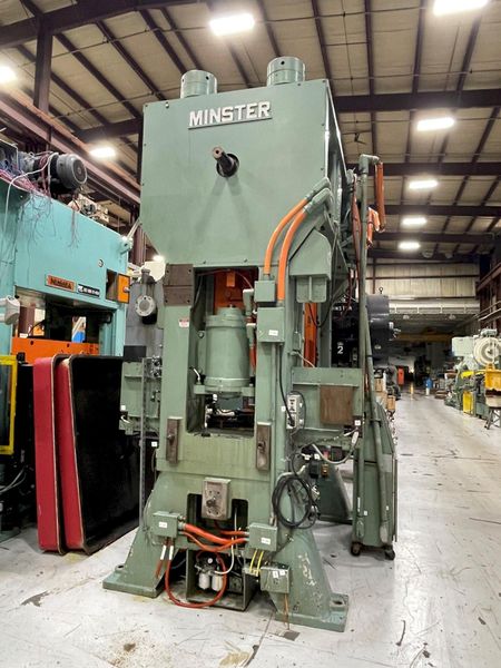 250 Ton MINSTER E2-250-72-36 Hevi-Stamper Straight Side Mechanical Metal Stamping Press, New 198