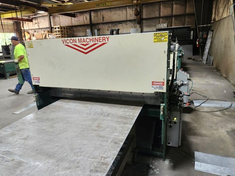Vicon V-60-16-NS Duct Line Express Coil Line with 4 Underfed Decoilers (yr 2022)
