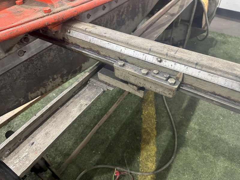 72"X 12 GAUGE WYSONG POWER SQUARING SHEAR: STOCK #77485