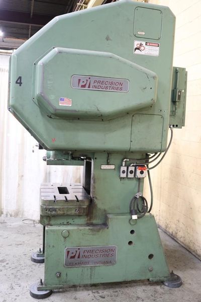 45 TON PRECISION INDUSTRIES (FEDERAL) OBI BACK GEARED PRESS: STOCK #71635