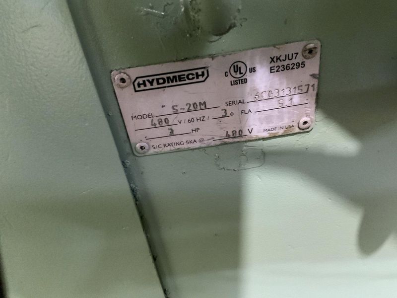 13" X 18" HYDMECH S-20M III HORIZONTAL BANDSAW: STOCK #80775