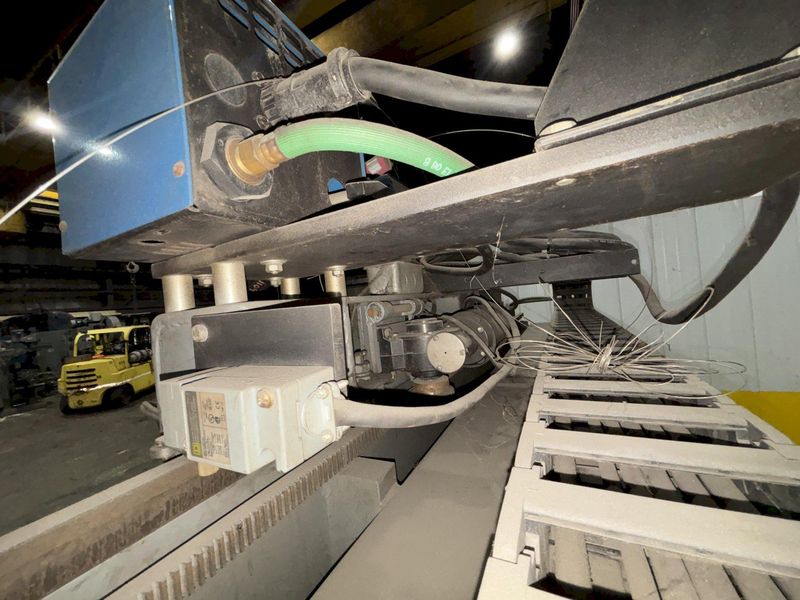 144" GOURAN / LINDE SEAM WELDER WITH MILLER INVISION #456P POWER SUPPLY: STOCK #22514