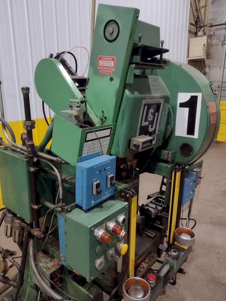 18 TON L&J OBI STAMPING PUNCH PRESS, 2" STROKE: STOCK #18263