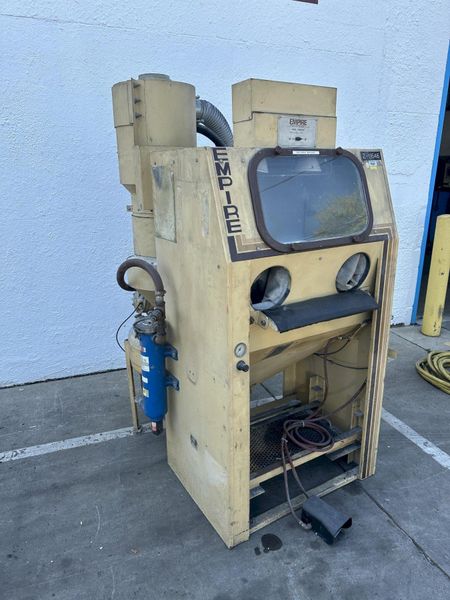 EMPIRE MODEL # EB 26" X 36" BLAST CABINET: STOCK #78177: STOCK #78196