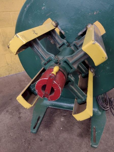 2500 LBS  x 18" LITTELL MODEL #25 PULL OFF COIL REEL UNCOILER: STOCK #16503
