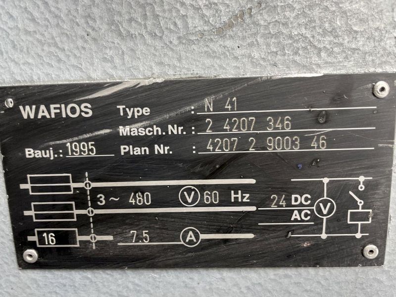 Wafios N41 Nail Header