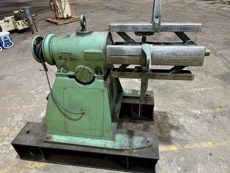 6000 LBS X 24" WIDE LITTELL PULL OFF COIL REEL MODEL #60-24: STOCK #19803
