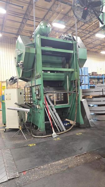 150 TON FEDERAL DOUBLE CRANK GAP FRAME PRESS