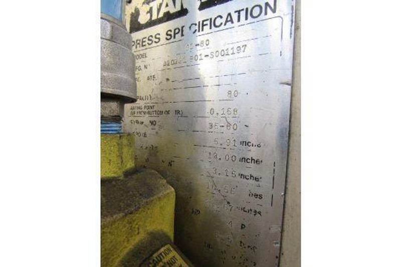 88 Ton Stamtec Gap Frame Press