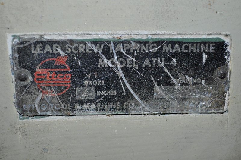 ETTCO LEAD SCREW TAPPER
