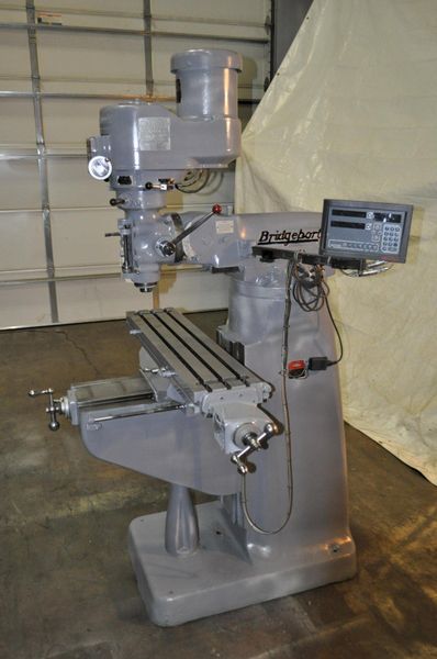 2 HP BRIDGEPORT VERTICAL MILL