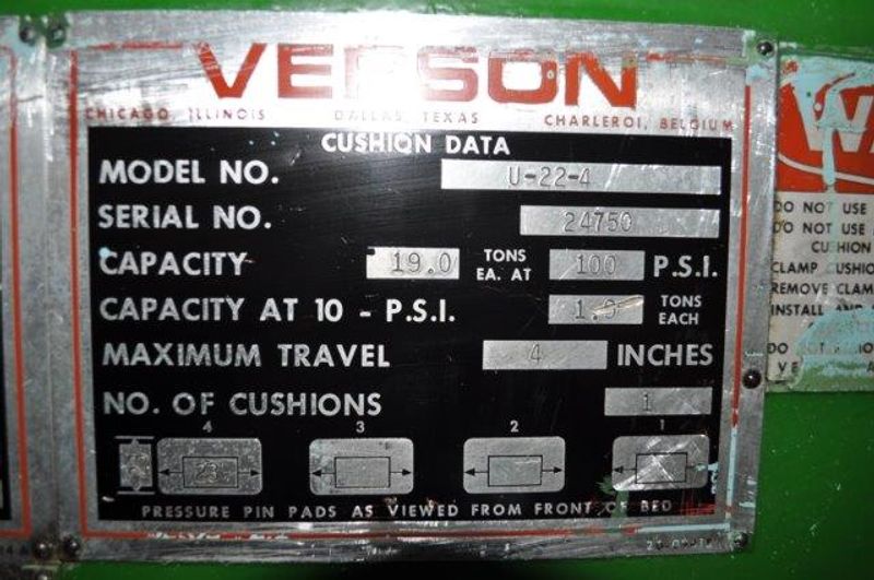 150 TON VERSON OBI PRESS