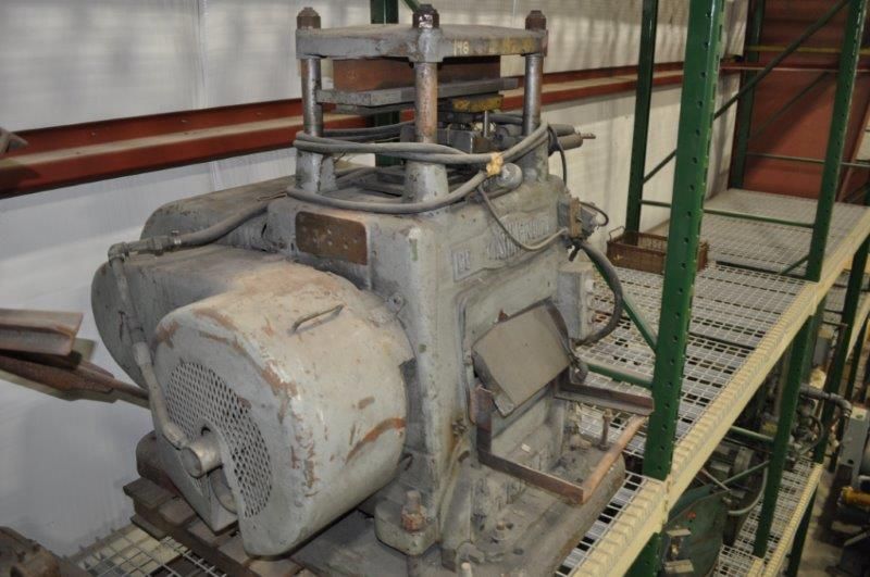 18 Ton Tishken 4-Post Cut Off Press