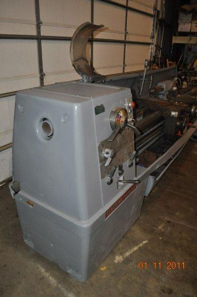 17" X 120" CLAUSING COLCHESTER ENGINE LATHE