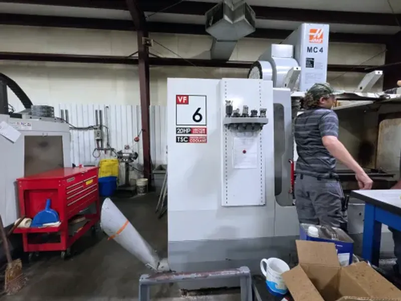 Haas VF-6D CNC Vertical Machining Center (2004)