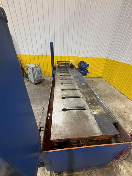 9 STAND YODER MODEL M1-1/2 ROLLFORMER BASE WITH ELECTRICS / MAGNETEK GPD-515 DRIVE: STOCK #23428