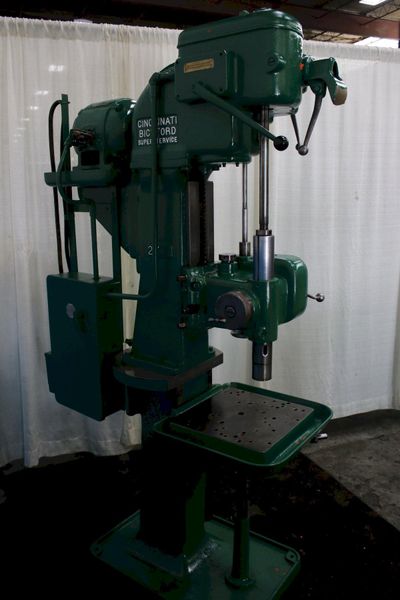 21" CINCINNATI SINGLE SPINDLE DRILL: STOCK #74918