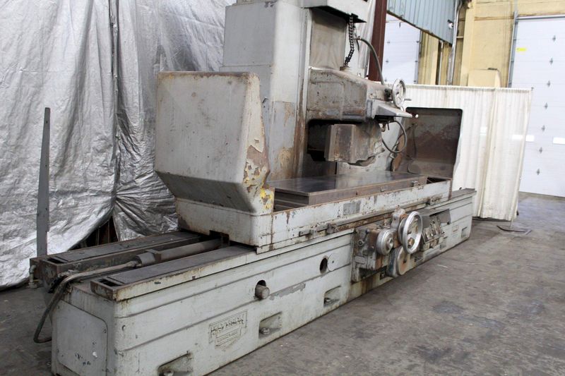 24" X 96" X 30" MATTISON HORIZONTAL SURFACE  GRINDER: STOCK #58851