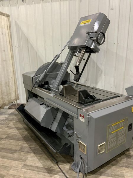 18" X 22" HYDMECH  MODEL # VW-18 MITERING VERTICAL BAND SAW: STOCK #78584
