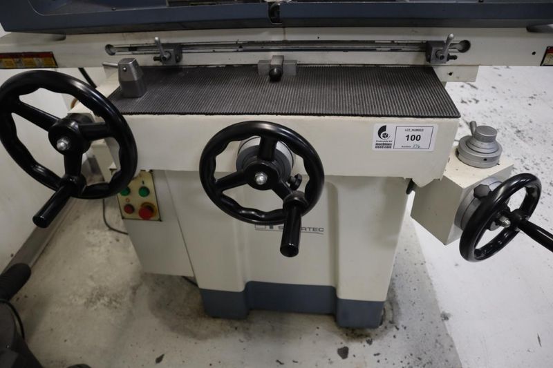 SuperTec STP-618M Hand-Feed Precision Surface Grinder, 2-Axis DRO, Coolant Pump and Tank- Auction Item
