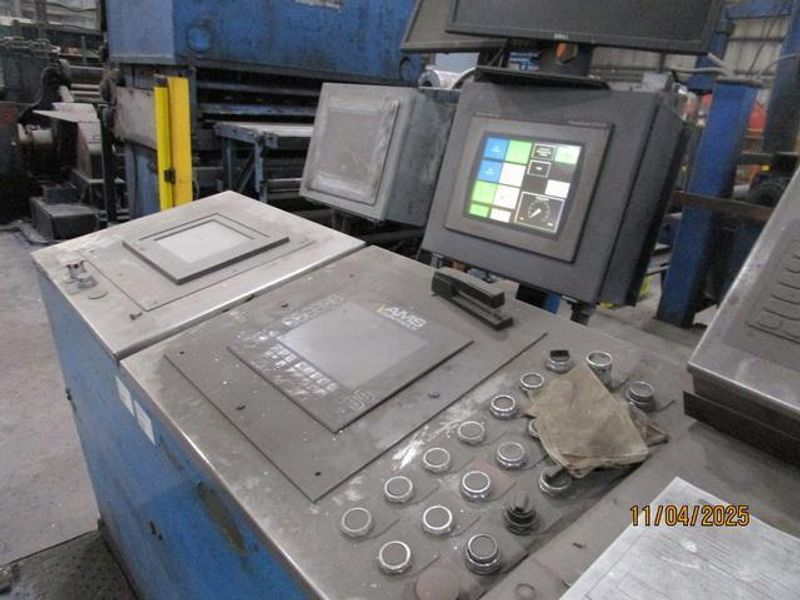 72" x .250" x 80,000# Bradbury Cut-To-Length Line