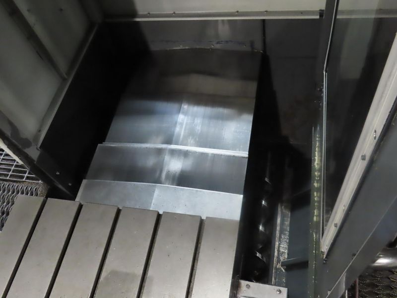 Haas EC-1600 CNC Horizontal Machining Center with Integrated 4th axis Rotary Table, 5th Axis Drive, Probing, and Thru-Spindle Coolant