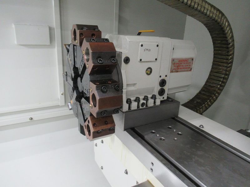 Milltronics ML18/60 2-Axis Combination Lathe, 8 Station Turret, Tailstock