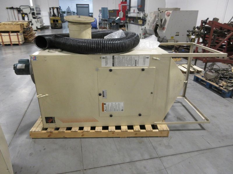 Empire Pro-Finish 2636 Abrasive Air Blast Cabinet with DCM-200 Standing Reclaim Unit- Auction Item