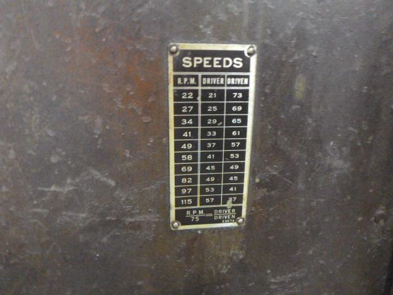 Gould & Eberhardt Model 36H Universal Vertical Gear Hobber