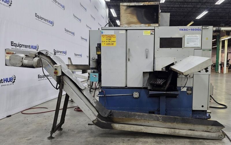 Tsune TK5C-160GL 6″ CNC High Speed Cold Saw with Automatic Bar Loader